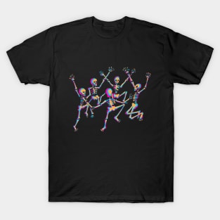 Danse Macabe - Pastel Goth Skeletons T-Shirt